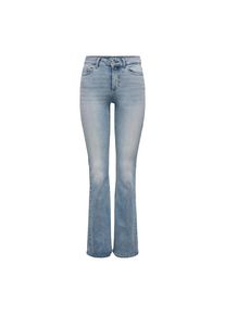 Only , Bootcut-Jeans »ONLBLUSH MID WAIST FLARED DNM BOX« , Special Blue Grey Denim , Länge 32 , M (38) -Länge 32 , M (38) , Flared Fit Jeans von Only