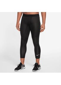 Nike , Trainingstights »PRO DRI-FIT MENS 3/4-LENGTH TIGHTS« , BLACK/WHITE , N-Gr , XXL -N-Gr , XXL , Ideal für Fitness-Training dank der speziellen...