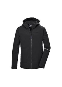 Killtec, Unisex, Softshelljacke &raquo;KOS 143 BYS SFTSHLL JCKT&laquo; Wind- und wasserabweisende, atmungsaktive Kinderjacke, schwarz, 128, schwarz, Kids 