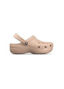 Crocs, Damen, Clog &raquo;Classic Platform Clog W&laquo; , Sommerschuh, Schlappen, Hausschuh, trendige Plateausohle, caramel, 39, caramel, Trendsetter von Crocs