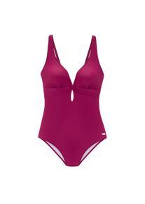 Buffalo, Damen, Badeanzug &raquo;Soleil&laquo; mit modischem Cut-Out, beere, Cup A/B, 38 -Cup A/B, beere, Badeanzug mit modischem Cut-Out am Dekollet&eacute;e