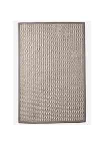 HEINE HOME , Teppich rechteckig 4 mm Höhe , grau , B : 70 cm 1 Stk.