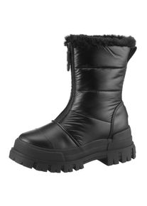 Buffalo , Winterboots »ASPHA QUILT ZIP VEGAN« , Schlupfboots, Winterstiefelette, Snowboot mit Warmfutter , schwarz , 36 , 36 , Coole Winterboots...