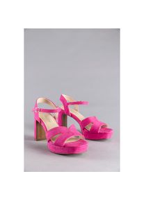 Aniston SHOES, Damen, High-Heel-Sandalette , Sommerschuh, Abendsandale, Plateau - NEUE KOLLEKTION, pink, 36, pink, Sommerliche Sandalette aus der 