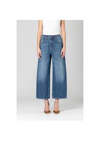 Joop Jeans , Ankle-Jeans »Maxine-C« mit Gürtelschlaufen , Dark Blue , N-Gr , 32 -N-Gr , 32 , Culotte-Jeans mit Gürtelschlaufen von JOOP! Jeans