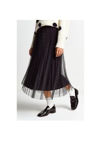 RICHROYAL , Damen , Tüllrock im Lagen-Look , midnight blue , XL , XL , Rock von Rich & Royal