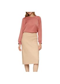 s.Oliver , Langarmbluse, in Satin Qualität , dark blush , 46 , 46 , Bluse von s.Oliver
