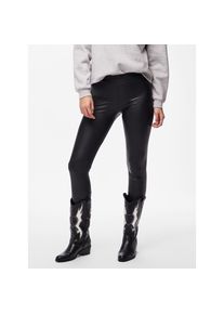 pieces , Damen , Leggings »PCNEW SHINY FLEECE LEGGINGS NOOS« , Black , N-Gr , M -N-Gr , M , Leggings von PIECES