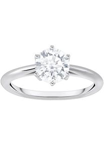 Thomas Sabo, Damen, Fingerring &raquo;Schmuck Silber 925 Ring Solit&auml;r&laquo; mit Zirkonia (synth.), silberfarben-kristallwei&szlig;, silberfarben-kristallwei&szlig;, Ring mit