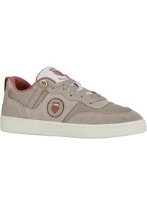 K-Swiss, Damen, Sneaker &raquo;K-Varsity Sde&laquo;, Simply Taupe/Whitered Rose/Egret, 36, Simply Taupe/Whitered Rose/Egret, Bequemer Sneaker von K-Swiss mit 
