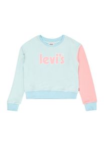 Levi's Kids Mikina 'MEET AND GREET' Dívka svetlomodrá / svetloružová / biela 140