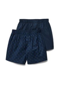 Tchibo - 2 Flanell-Boxershorts - Herren - Gr. L/6 - dunkelblau/print