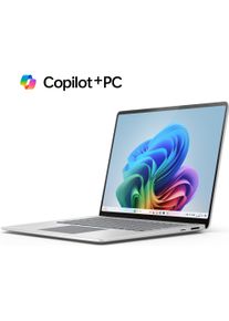 Microsoft Surface Laptop &ndash; Copilot+ PC &ndash; 7. Edition (15", 512 GB, 16 GB, DE, Snapdragon X Elite X1E-80-100), Notebook, Silber