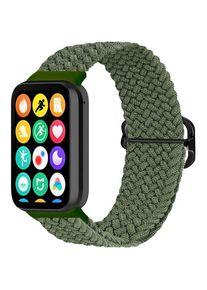 OEM Mi Band 8 Pro / M8 Pro Geflochtenes Armband (2), GRÜN (Geflochtenes Nylon), Uhrenarmband, Grün