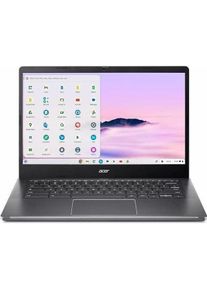Acer Laptop Chromebook Plus CB514-4HT-30AF 512 GB SSD 14" 8 GB RAM (14", 512 GB, 8 GB, FR), Notebook, Grau