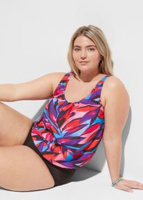 bonprix Női Tankini (2-r&eacute;szes szett), k&eacute;k, 56
