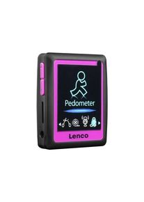 Lenco PODO-152 - MP3/4 Player with Pedometer en 4GB - Pink - MP3 Spieler 4 GB