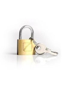 Travelblue Security Suitcase Padlock 20 mm - Solid Brass