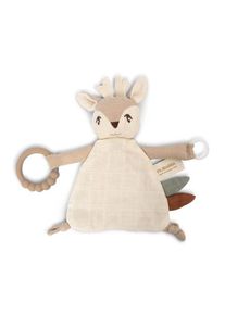 Filibabba Schnuffeltuch mit Bei&szlig;ring - Rehkitz Fawn