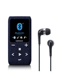 Lenco Xemio-861BK - MP3/MP4 Player with Bluetooth&reg; 8GB Micro SD Card - Black - MP3 Spieler 8 GB