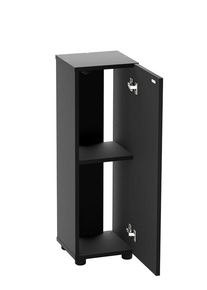 AQUAEL Nano Aquarium Duo Cabinet Stand 29x29x90cm Black