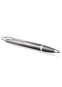 Parker IM Writing Rituals | Ballpoint Pen | Grey Finish with Gradient | Chrome Trims | Medium Point | Blue Ink | Gift Box