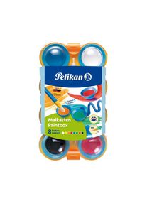Pelikan Farbkasten inkl. 1 Pinsel, 8 Farben