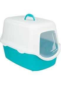 Trixie Vico Katzentoilette mit Haube T&uuml;rkis