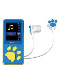 Lenco Xemio-560BU - MP3/MP4 player with 8GB memory - Blue - MP3 Spieler 8 GB