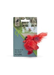 Kitty Play Squeaking red bird