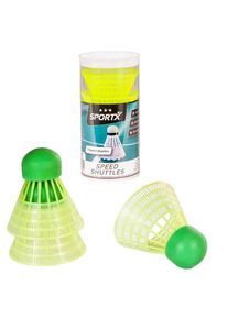 SportX - Speed ??Badminton Shuttles in Tube 3 pcs.