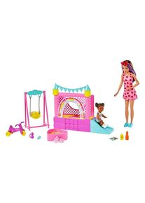 Barbie Skipper Babysitters Inc. Bounce House Playset