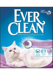 EverClean Super Premium Klumpstreu Katzenstreu Lavendel 6L