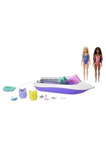 Barbie Mermaid Power Dolls & Boat Playset