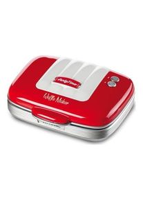 Ariete Waffeleisen Party Time waffle maker Red