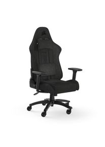 Corsair TC100 Relaxed Fabric Gaming Stuhl - Schwarz - Stoff - Bis zu 120 kg