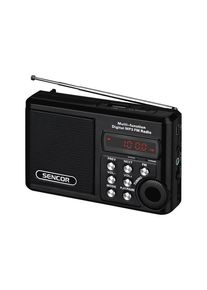 Sencor SRD 215 B - portable radio - MP3 Spieler