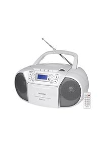 Sencor SPT 3907 W - boombox - CD USB-host Cassette Bluetooth - MP3 Spieler