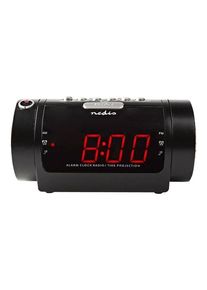 Nedis CLAR005BK - clock radio - AM/FM