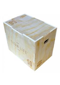 TITAN LIFE LIFE Plyo Boxes Wooden