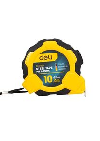 Deli Tools Steel Measuring Tape 10m/25mm EDL3799Y (yellow)