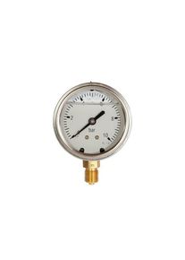 Erik Færgemann Pressure gauge 1/2xø100 0-16 bar lm w/glycerine