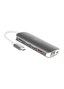 j5create JCD383 - docking station - USB-C 3.1 - HDMI - GigE