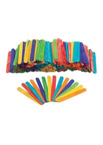 Colorations - Colored Wooden Popsicle Sticks 500 pcs