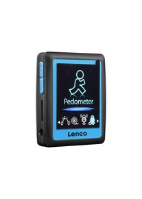 Lenco PODO-152 - MP3/4 Player with Pedometer en 4GB - Blue - MP3 Spieler 4 GB