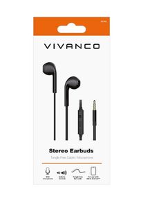 Vivanco Smart Pro In-Ear Plugin Eggshape Headset Black