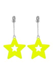 Boland - Earrings Neon Yellow