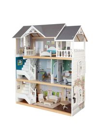 Small Foot - Wooden Urban Villa Dollhouse with Accessories 13dlg.