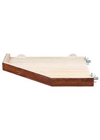 Trixie Corner Shelter Platform Bark Wood 17x17cm