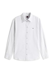 Tommy Jeans Kvinnor Blus pastellbl&aring; / vit Storlek XXS